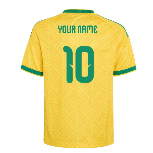 2026-2027 South Africa Home Shirt (Kids) (Your Name)-SoccerKits Hub | Buy Soccer Jerseys Online